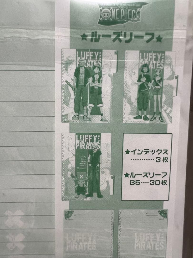【希少】ワンピース クリアファイル2枚＋スーズリース1セット アラバスタ