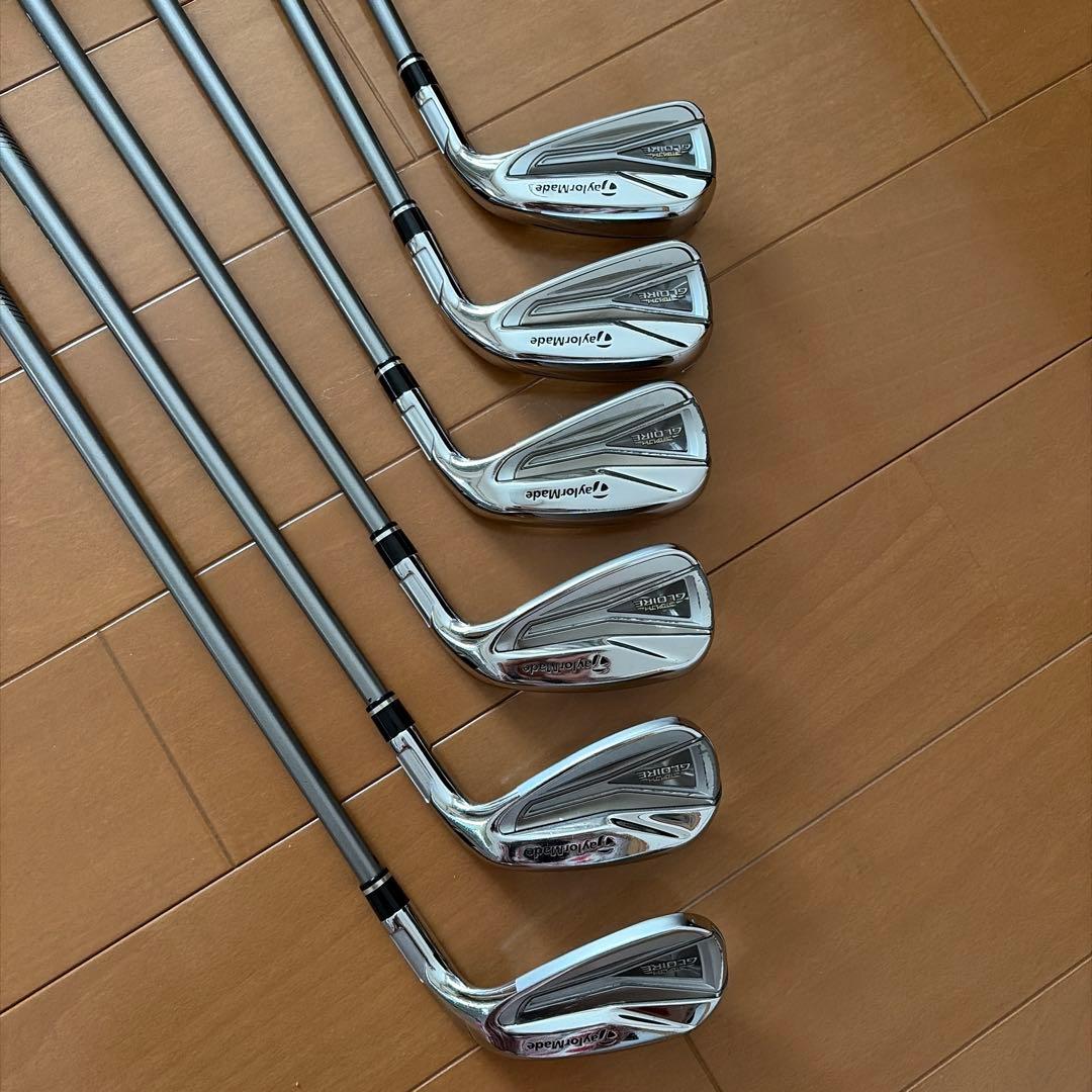 テーラーメイドステルスグローレアイアン 6〜PW.AW(6本セット)