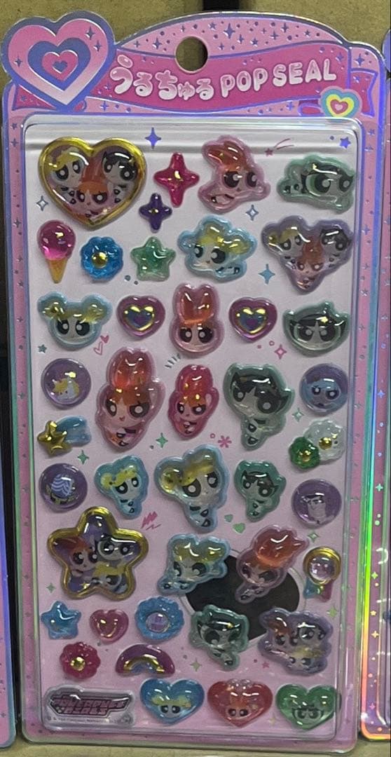 うるちゅるポップシール8枚セット♬まとめ売り ディズニースンスントムジェリなど
