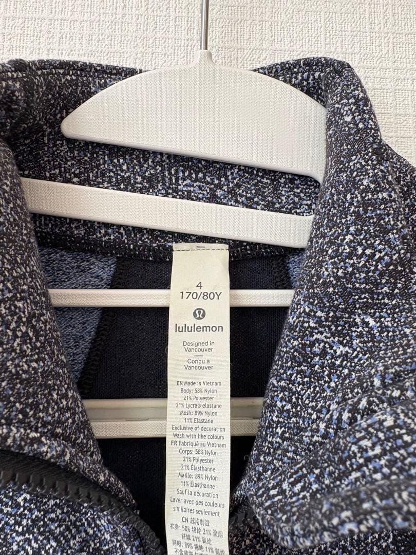lululemon フィットジャケット サイズ4