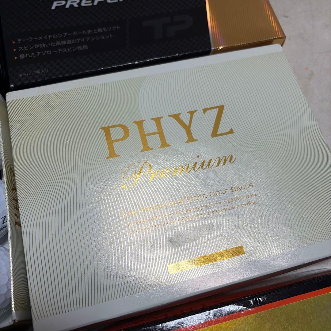 新品・中古含む Titleist テーラーメイド PHYZ ゴルフボール 36球