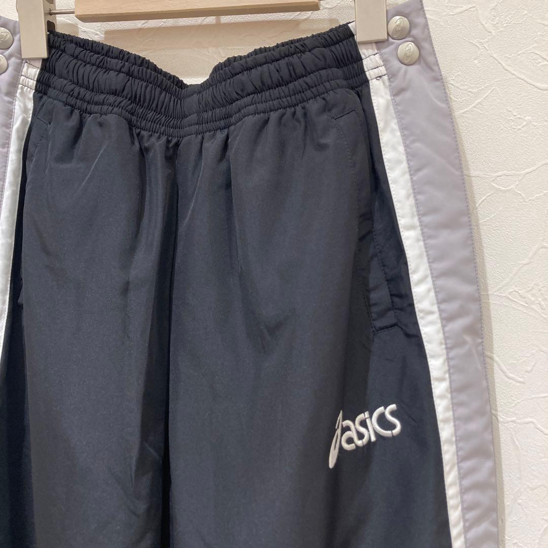 asics ジャージ上下セット 黒　スポーツウェア　ランニングウェア　L