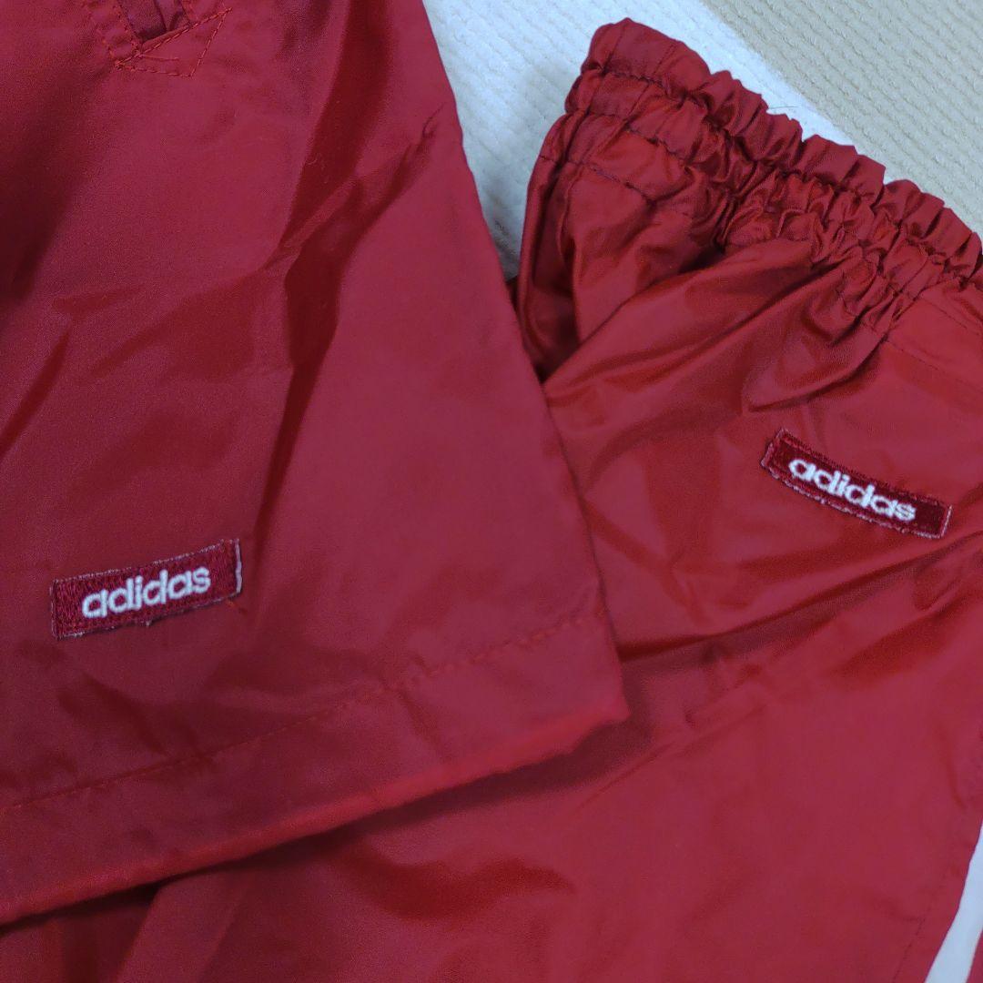 激レア80s新品 adidas ナイロンセットアップ ウインドブレーカー西ドイツ