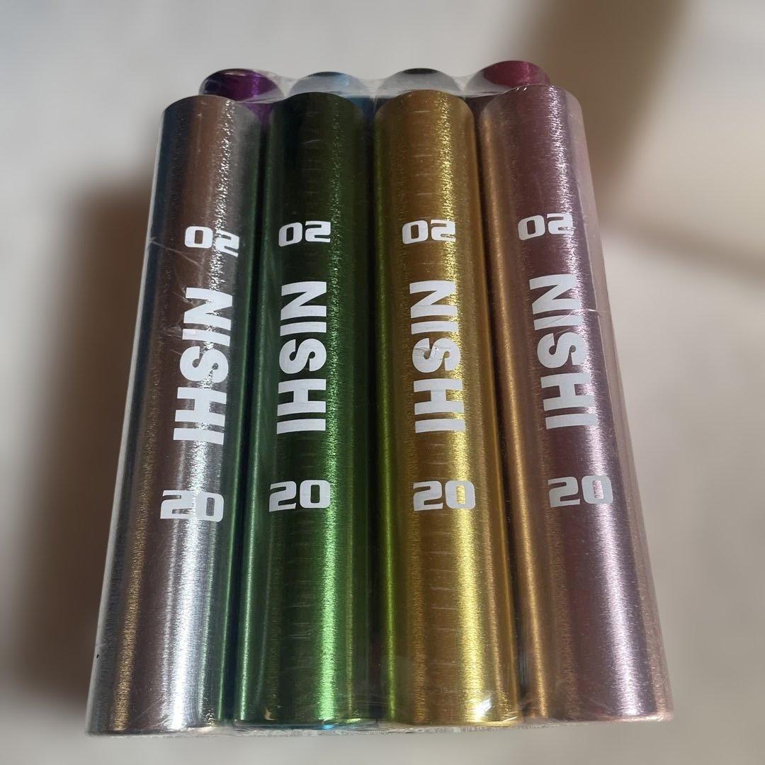NISHI ショートバトン　8本　新品　リレーバトン