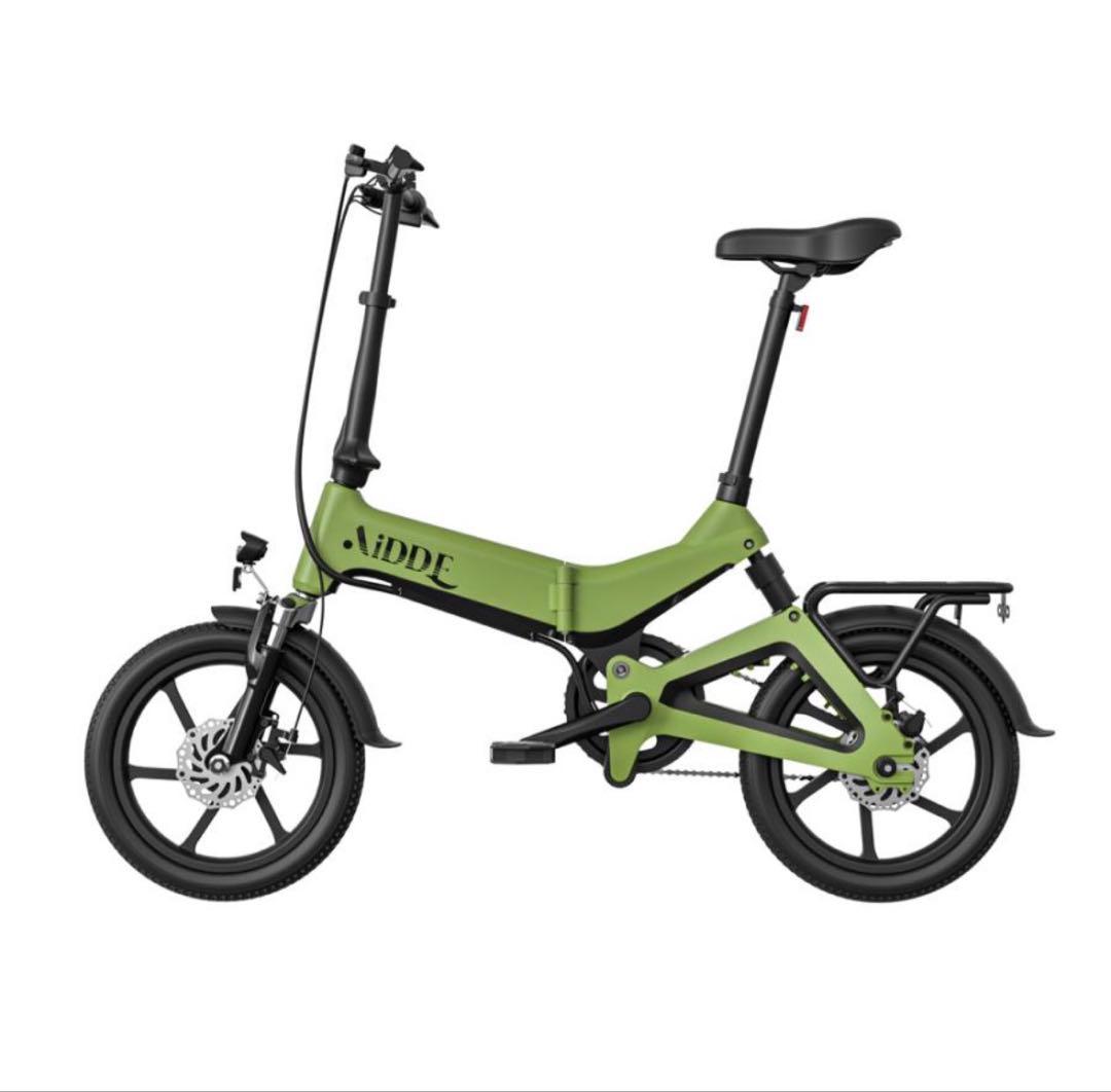 AiDDE 自転車 電動 A2 アイッデ カラー グリーン 値下げ❌