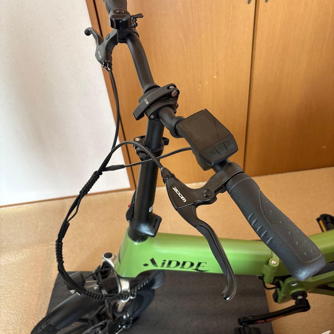 AiDDE 自転車 電動 A2 アイッデ カラー グリーン 値下げ❌