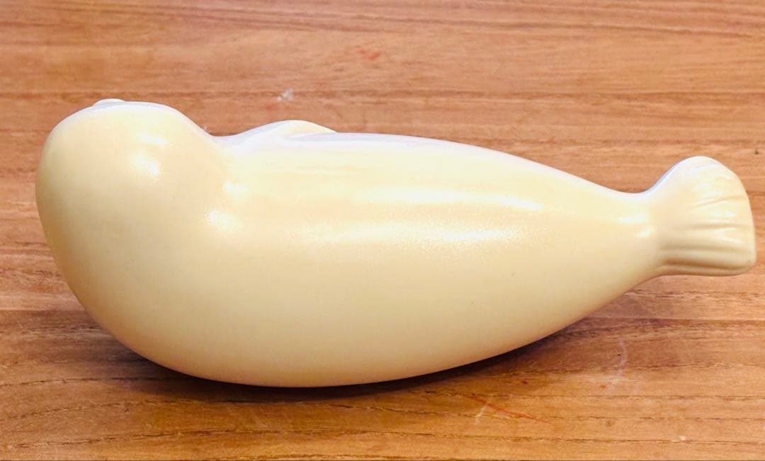 リサラーソン 置物 アザラシ 16cm Lisa Larson 陶器・北欧