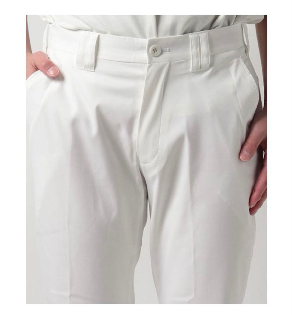 スリクソン ゴルフパンツ 松山英樹モデル W76 ホワイト　白　新品タグ付