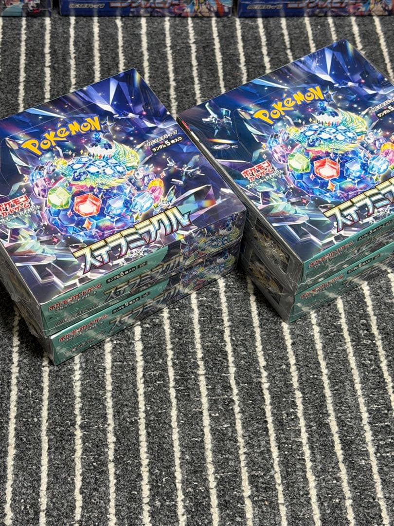 ポケモンカードゲーム ステラミラクル シュリンク付き 4BOX