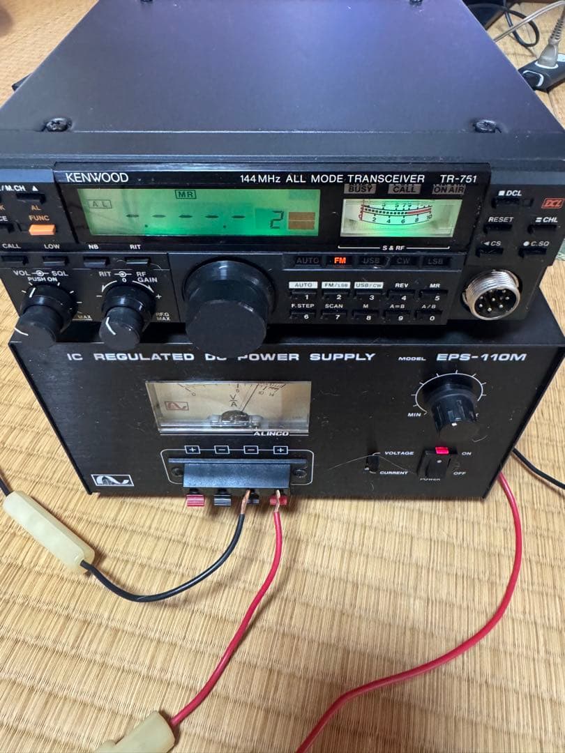KENWOOD TR-751 144MHz トランシーバー EPS-110M