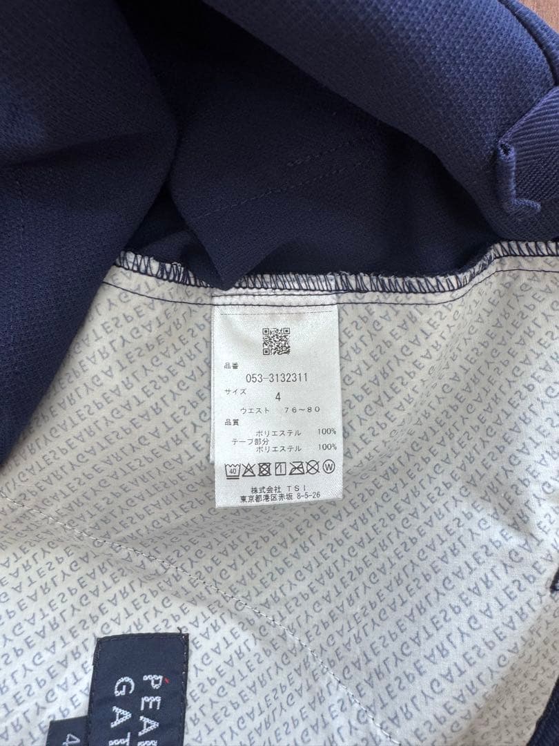 PEARLY GATES ハーフパンツ ネイビー（4）【中古】