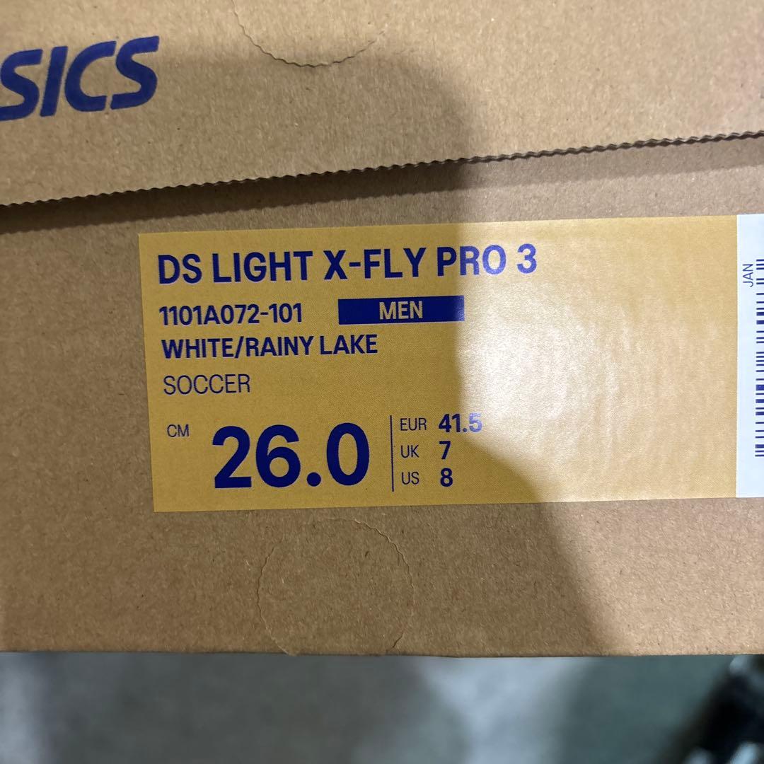 アシックスサッカースパイク新品xfly