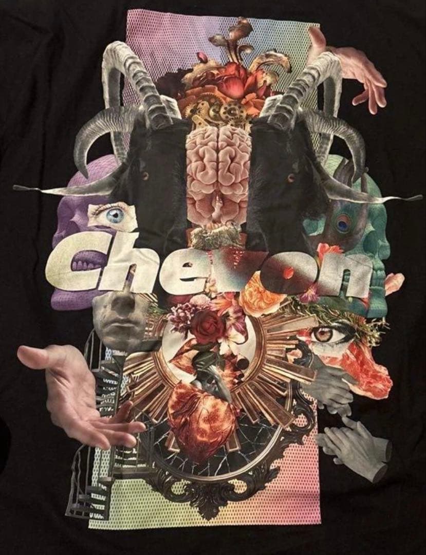 Chevon Tシャツ ロングXL❸NEE※PEOPLE1※超学生※谷絹茉優