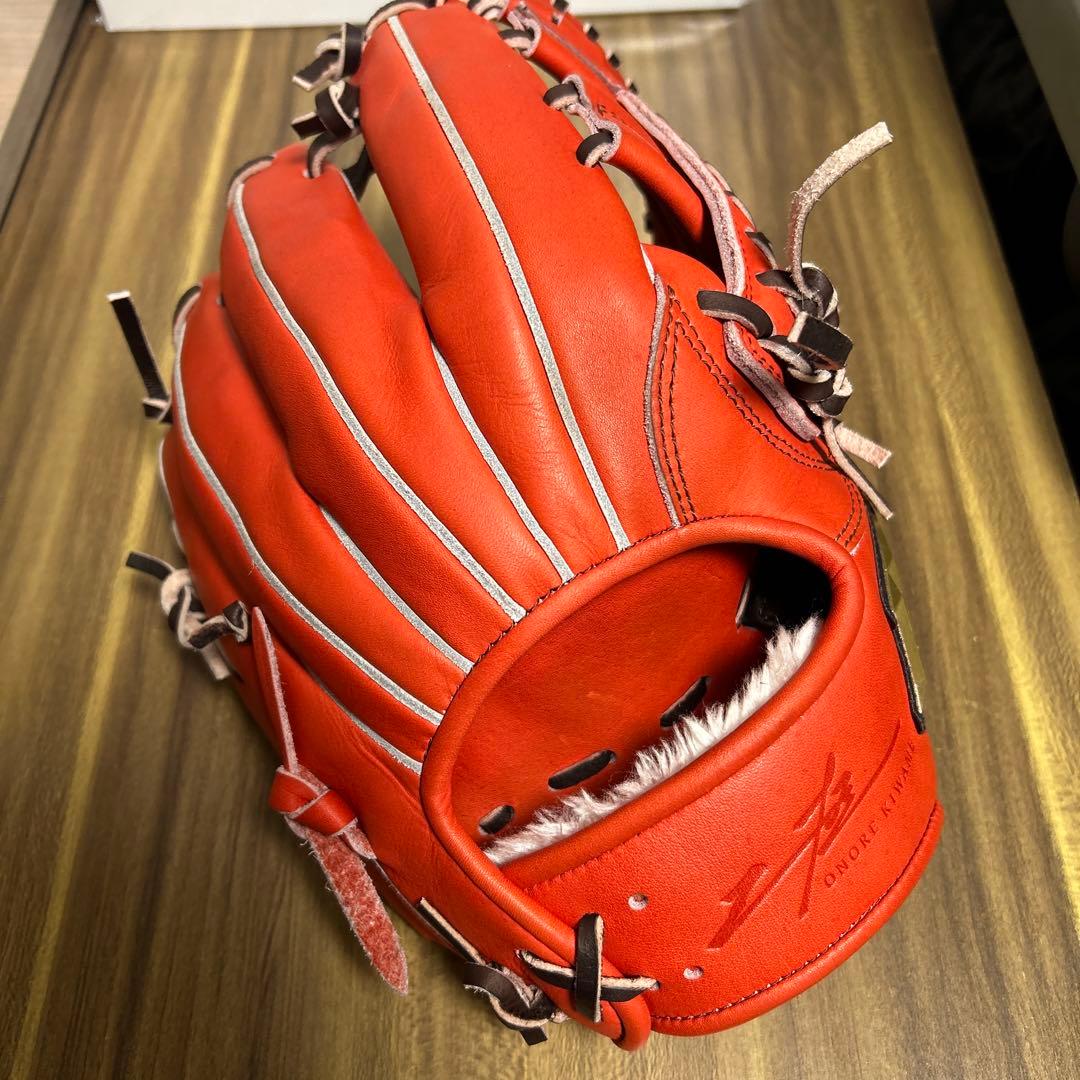 ハイゴールド　硬式グラブ　展示会限定　湯もみ型付け済　最終値下げ中