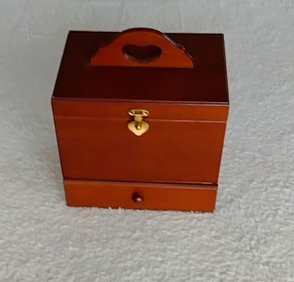 持ち運び三面鏡ボックス　VINTAGE　昭和