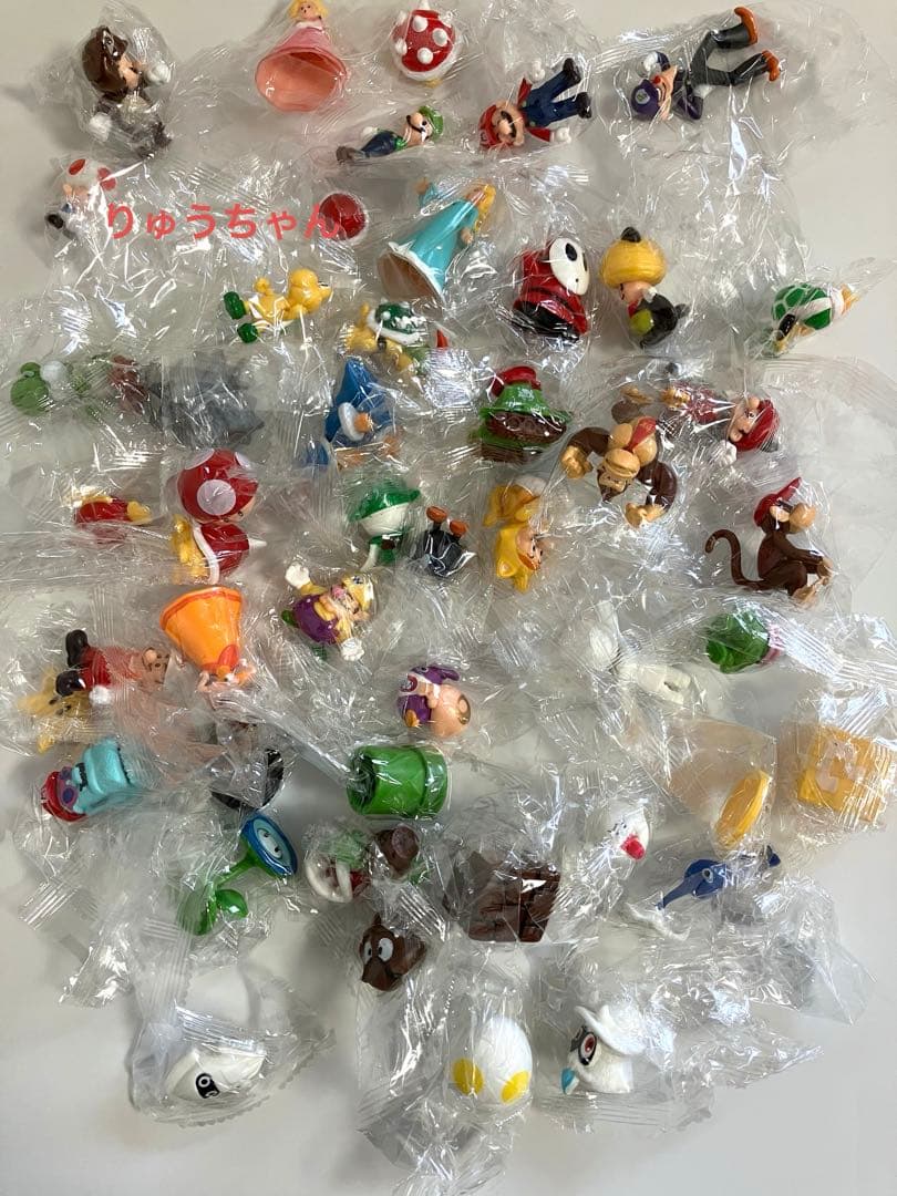 [新品] マリオ フィギュア 48体セット 1/2