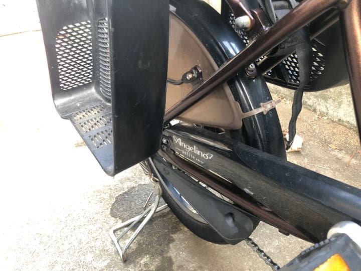 横浜｜訳ありBRIDGESTONE アンジェリーノプティットe 3人乗り 20型