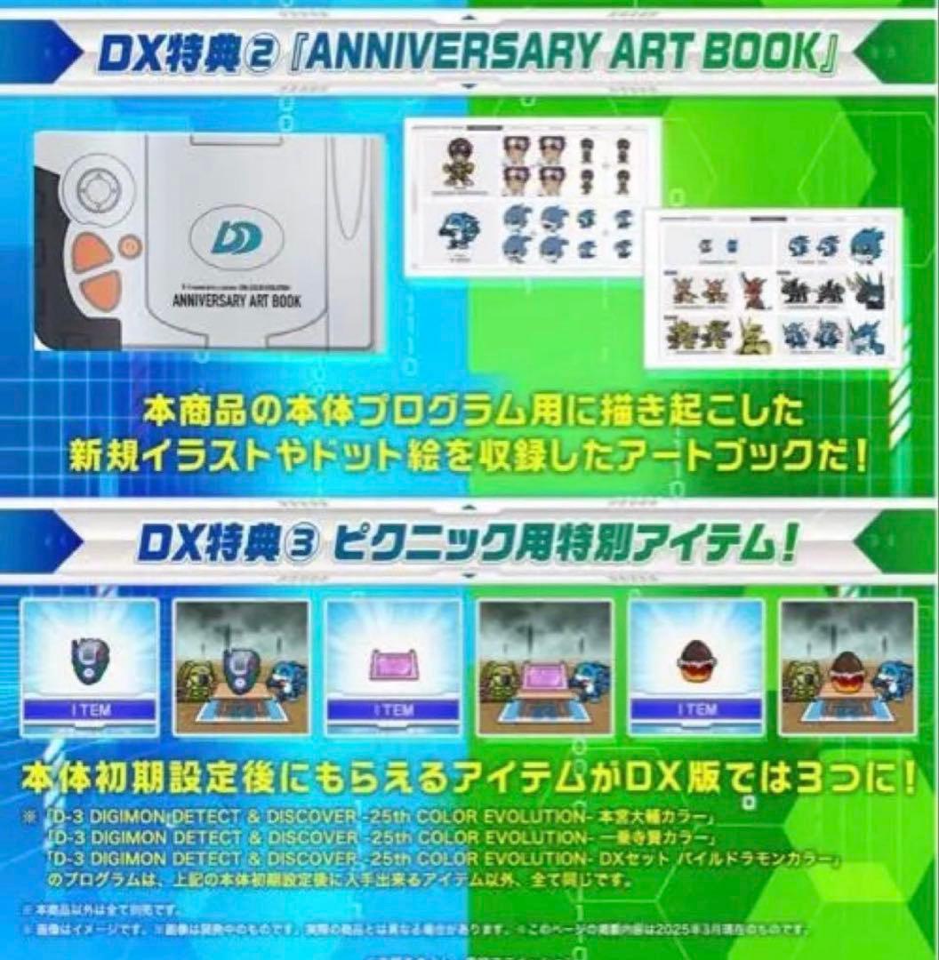 D-3 DIGIMON DETECT & DISCOVER25th DXセット