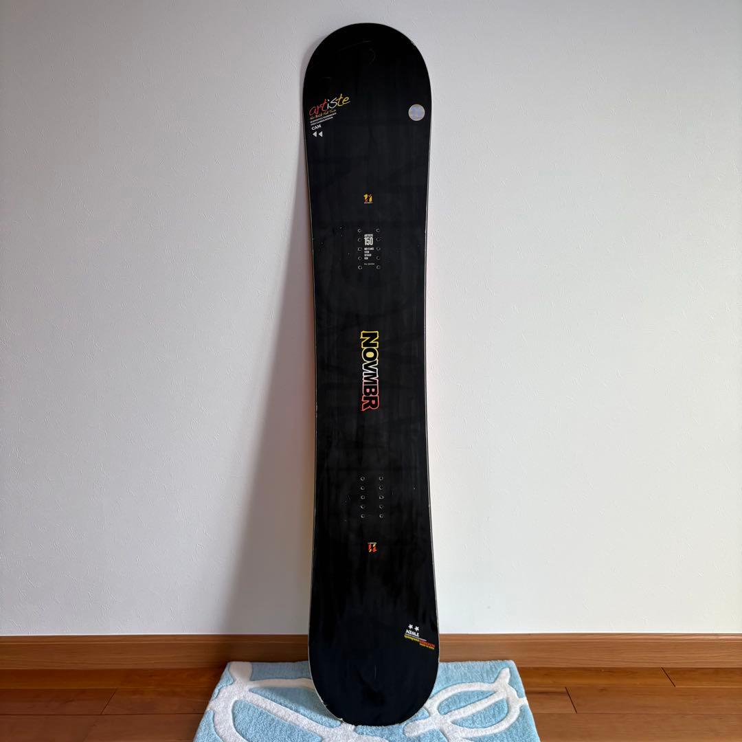 【 日本製 】 NOVEMBER ARTISTE 150cm スノーボード 国産
