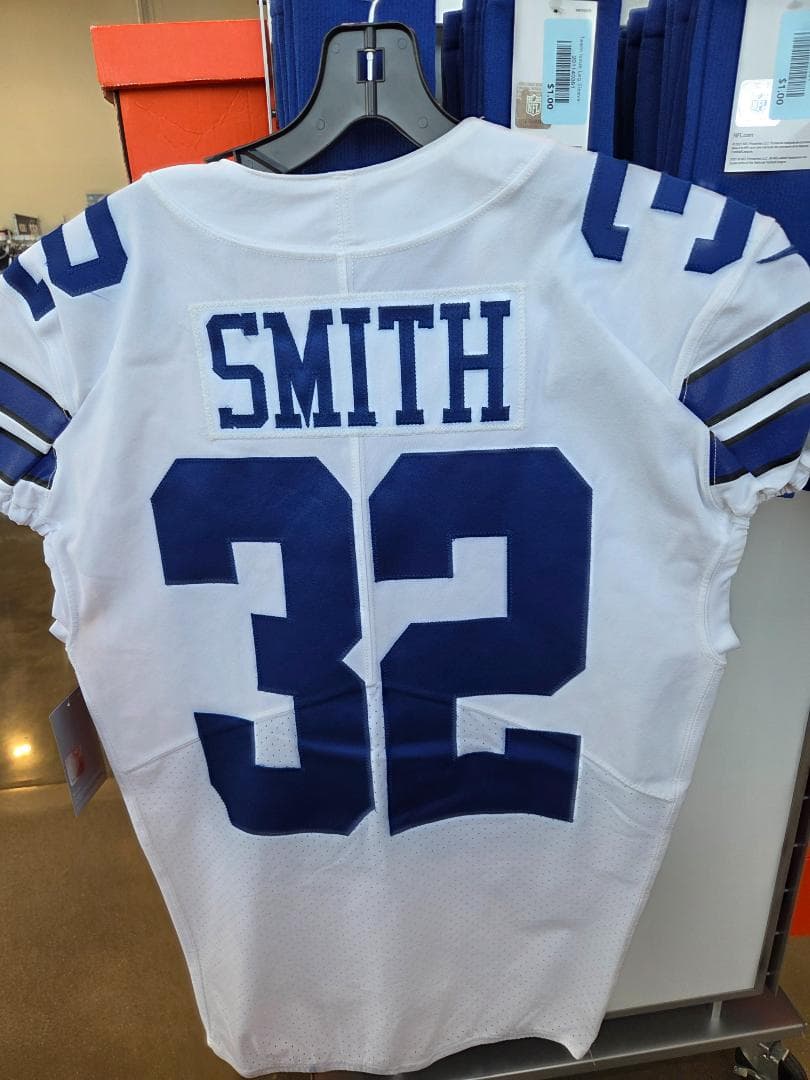 NFL ダラス・カウボーイズ 32 SMITH 白ジャージ