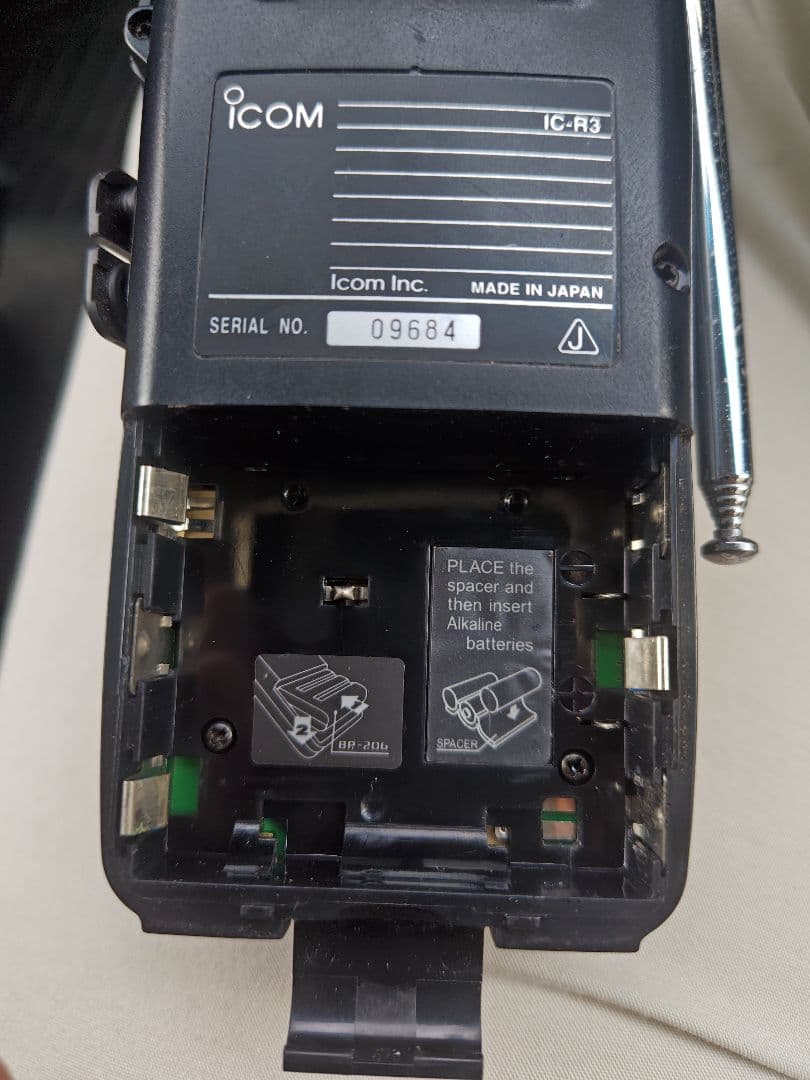 受信機 ICOM IC-R3