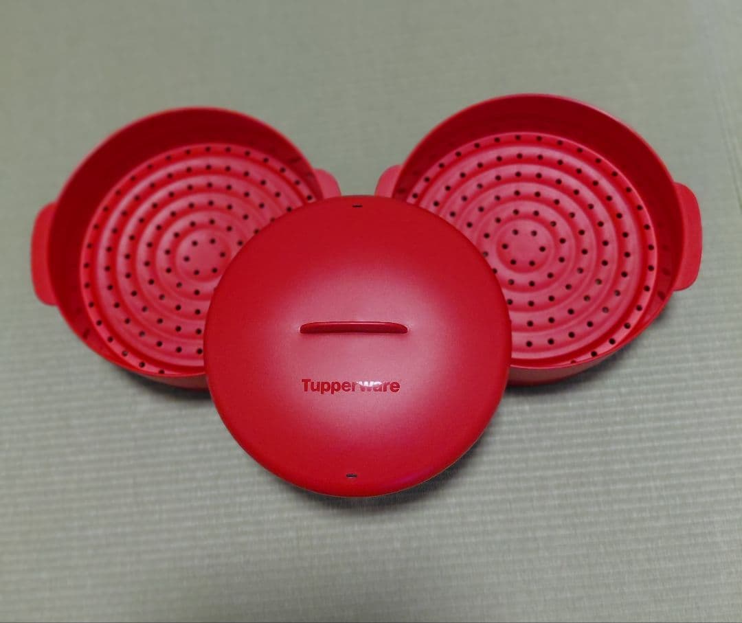 Tupperware のスチームイット(蒸し器) 　2段式