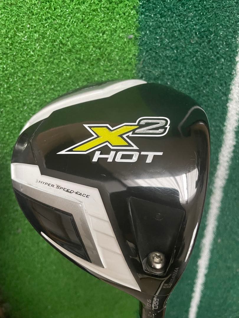キャロウェイ　X2 HOT ドライバー 9.0度 ヘッドカバー付き　Sフレックス