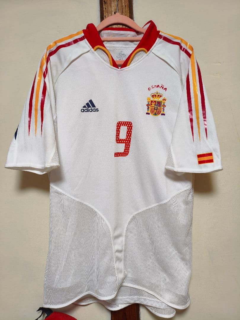 ウェア F. TORRES #9 Spain away 2004/05 2 layers