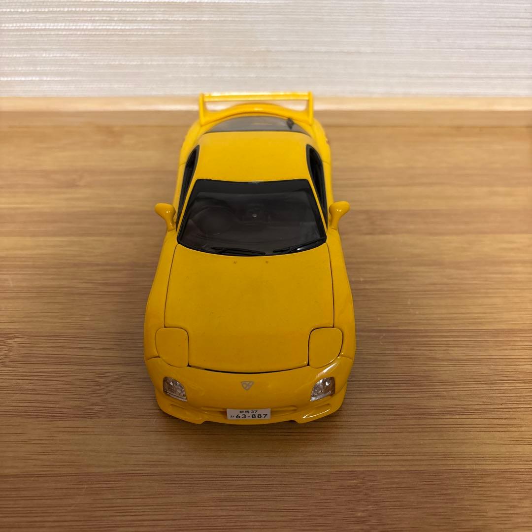 ミニカー本体のみ 1/24 マツダRX-7 頭文字D 高橋啓介