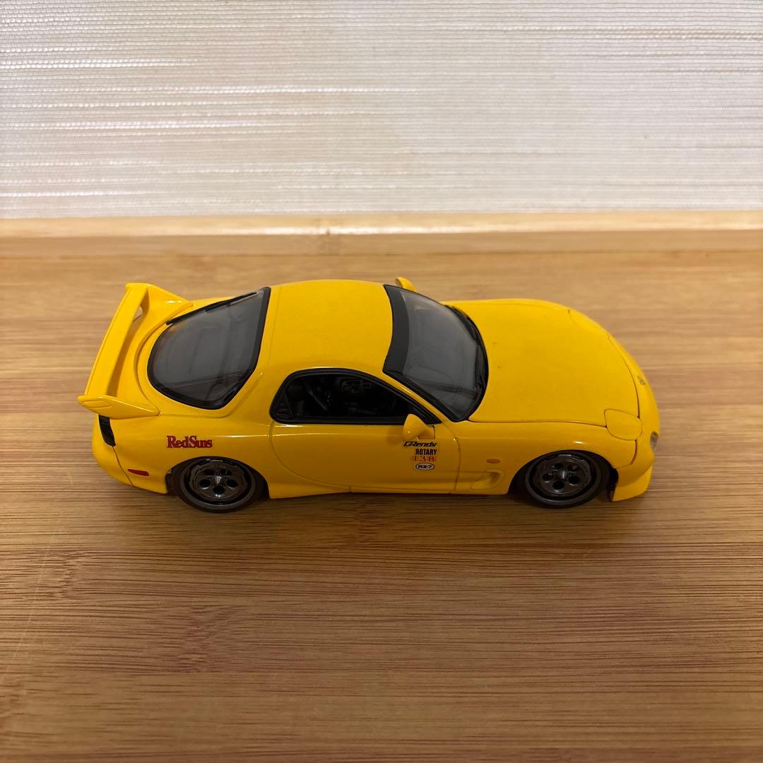 ミニカー本体のみ 1/24 マツダRX-7 頭文字D 高橋啓介