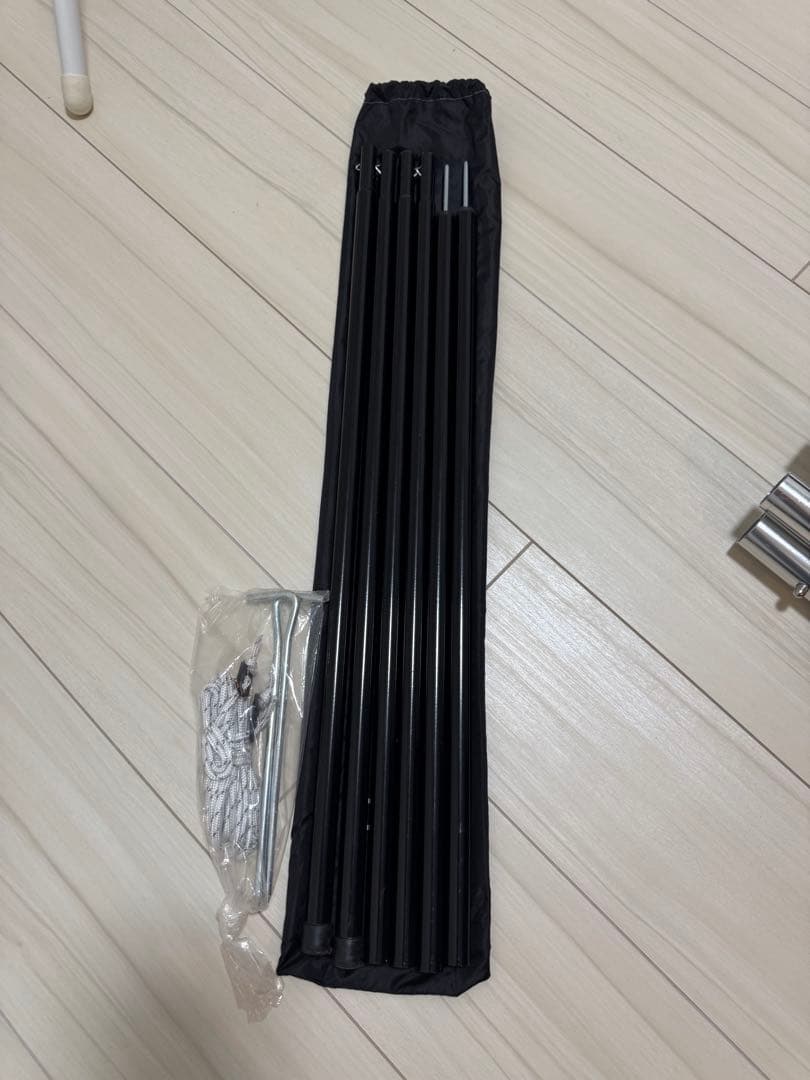 スームルームSoomloomタープAdranus4.2ｍｘ5.4ｍ　ポールセット