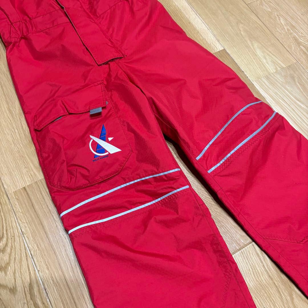 HELLY HANSEN ヘリーハンセン セイリングビブ Mサイズ レッド 防水