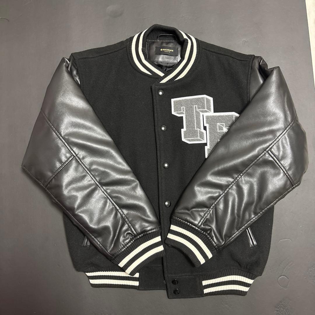 【24KARATS】TF Logo Varsity Jacket