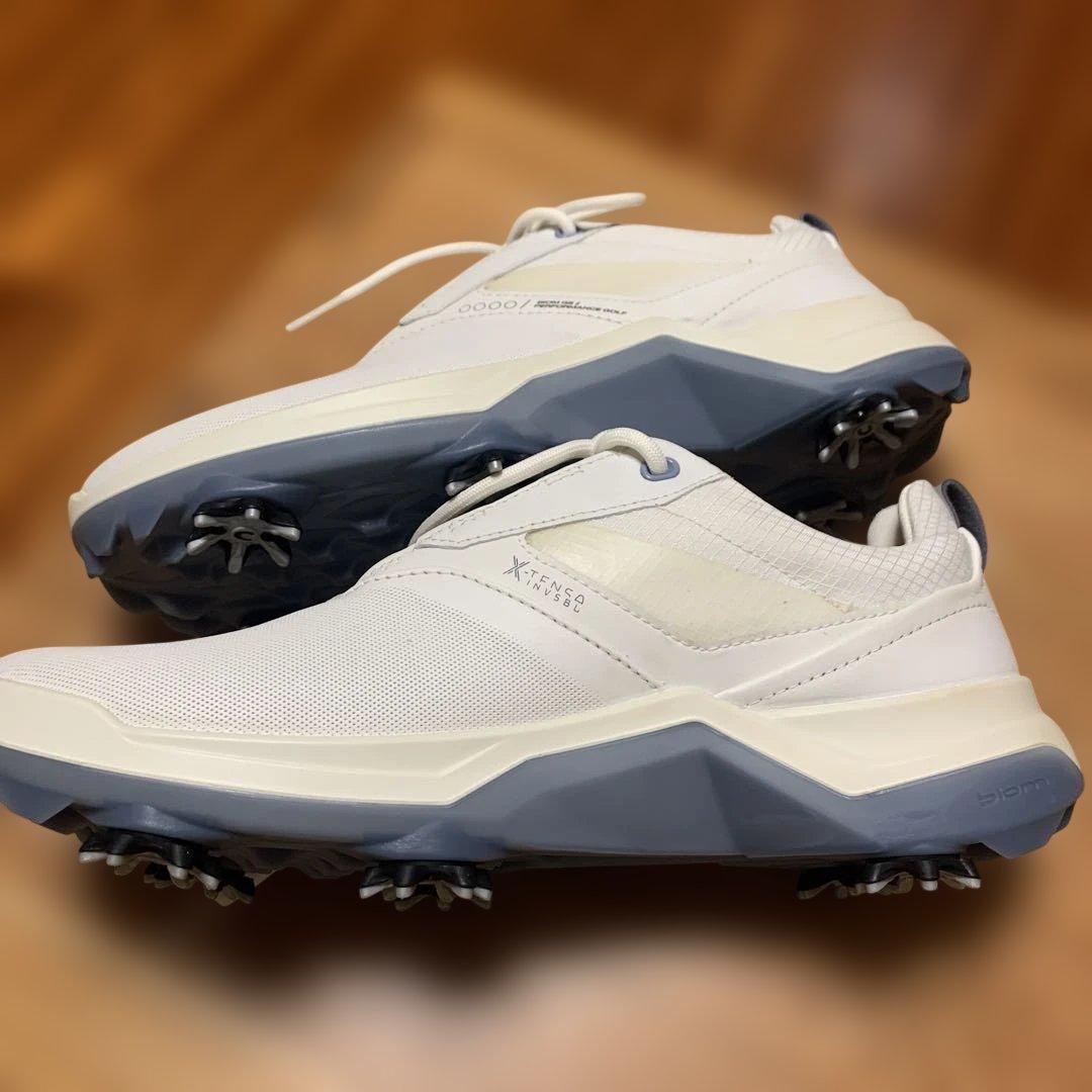 ECCO ホワイト ゴルフシューズ新品　未使用