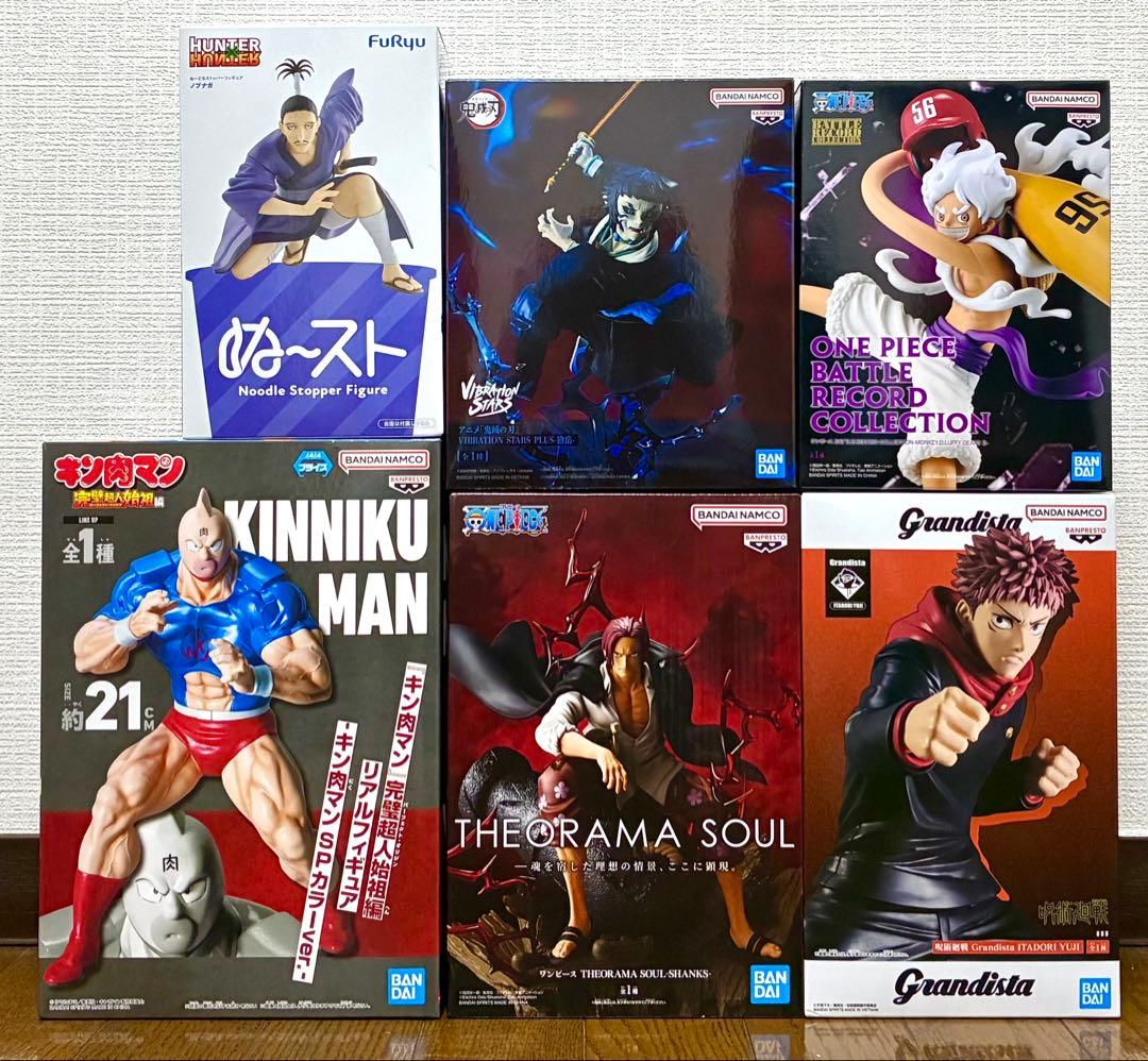 【人気アニメフィギュア 6種6体セット】まとめ売り@__@@__@