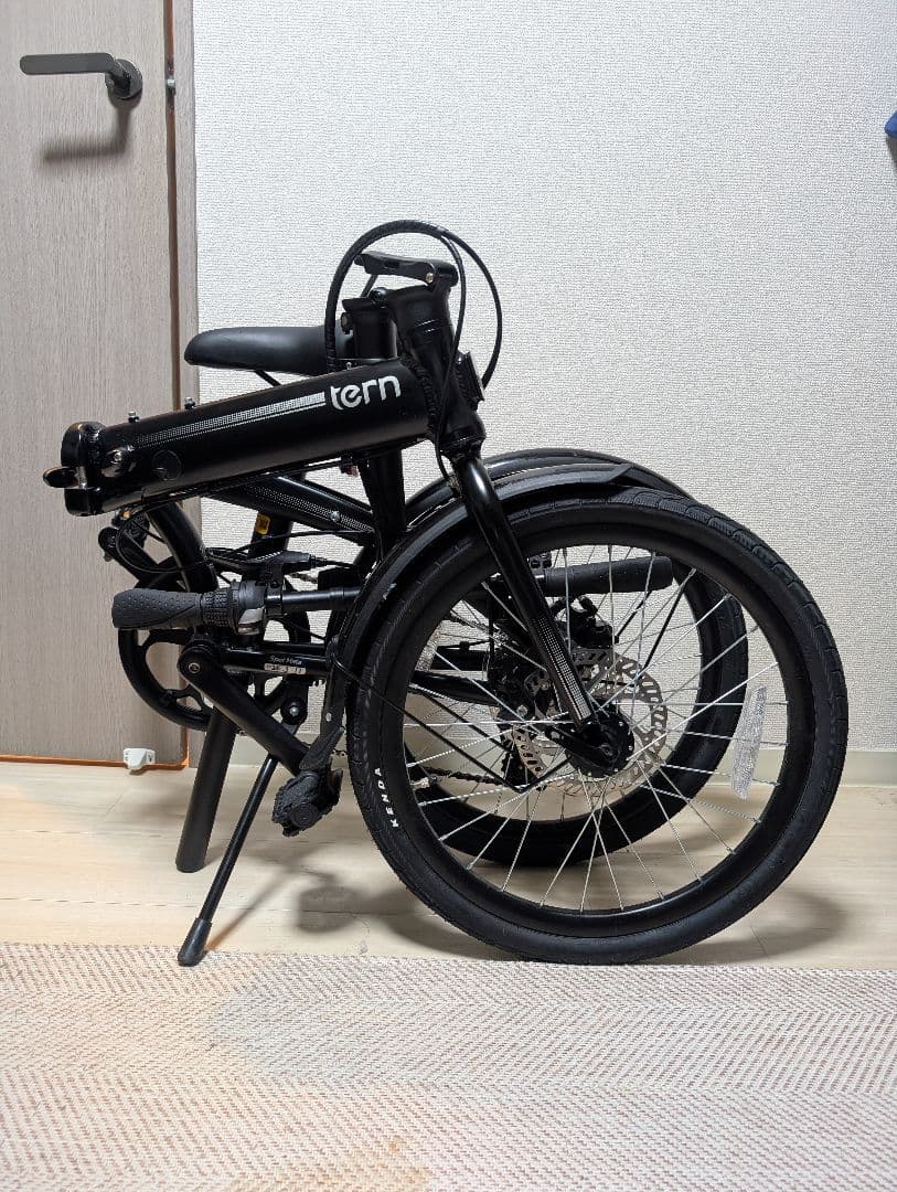 【極上美品】tern link b8 折りたたみ自転車 ※ヘッドライトおまけ