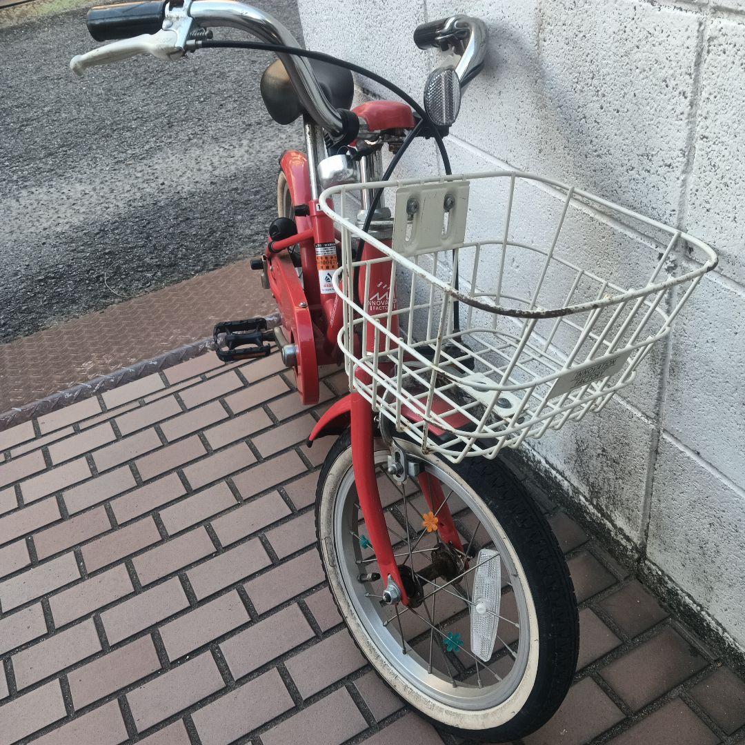 アサヒ自転車　補助輪つき　14インチ