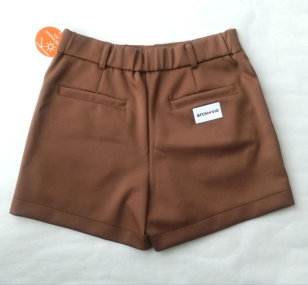 ARCHIVIO ブラウン ショートパンツ ゴルフ 新品未使用 アルチビオ