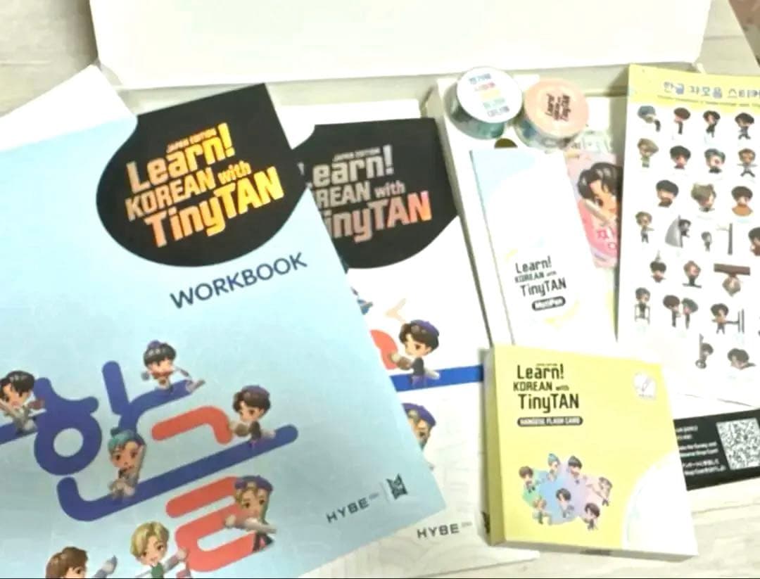 JAPAN EDITION Learn！KOREAN with TinyTAN