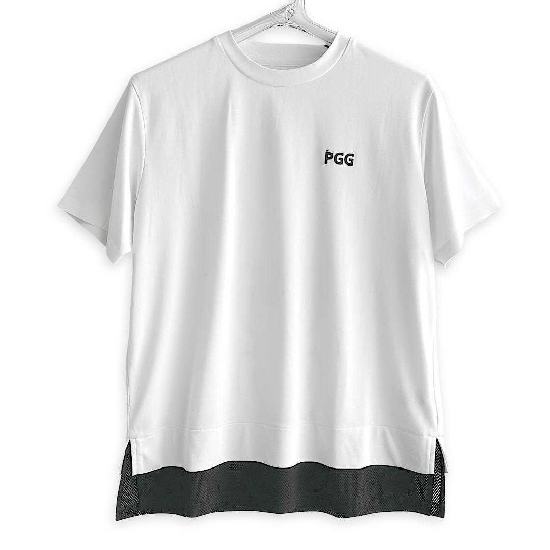 210 PGG 定価18,700円 半袖シャツ Tシャツ ホワイト 白 5 L