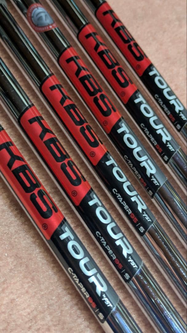 TaylorMade KBS TOUR C-TAPER95(S) 6本セット