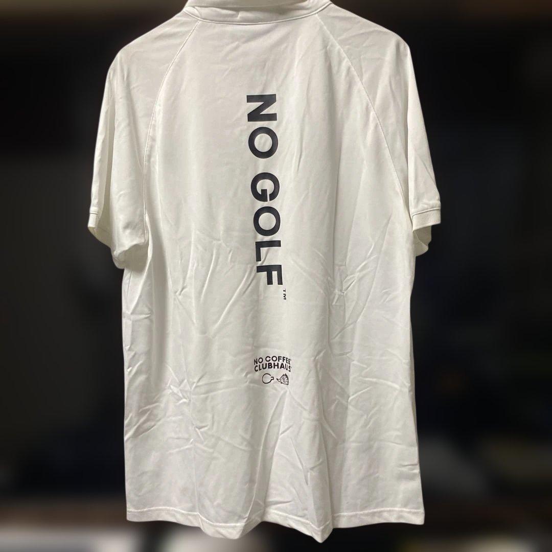 NO GOLF × CLUBHAUS ポロシャツ