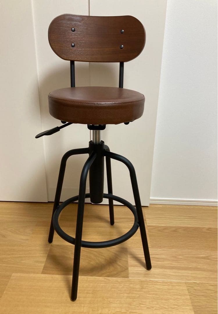 家具　TAM カウンター　チェア 木製 回転 座面昇降 椅子　バー　カフェ