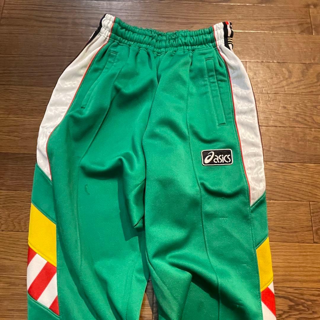 90's asics アシックス　F-XI ジャージ　セットアップ　Oサイズ