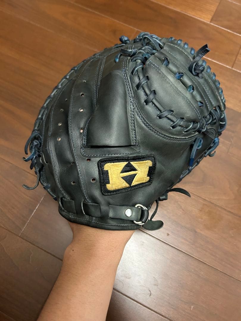 ハイゴールド 軟式用 キャッチャーミット＆内野用グローブ