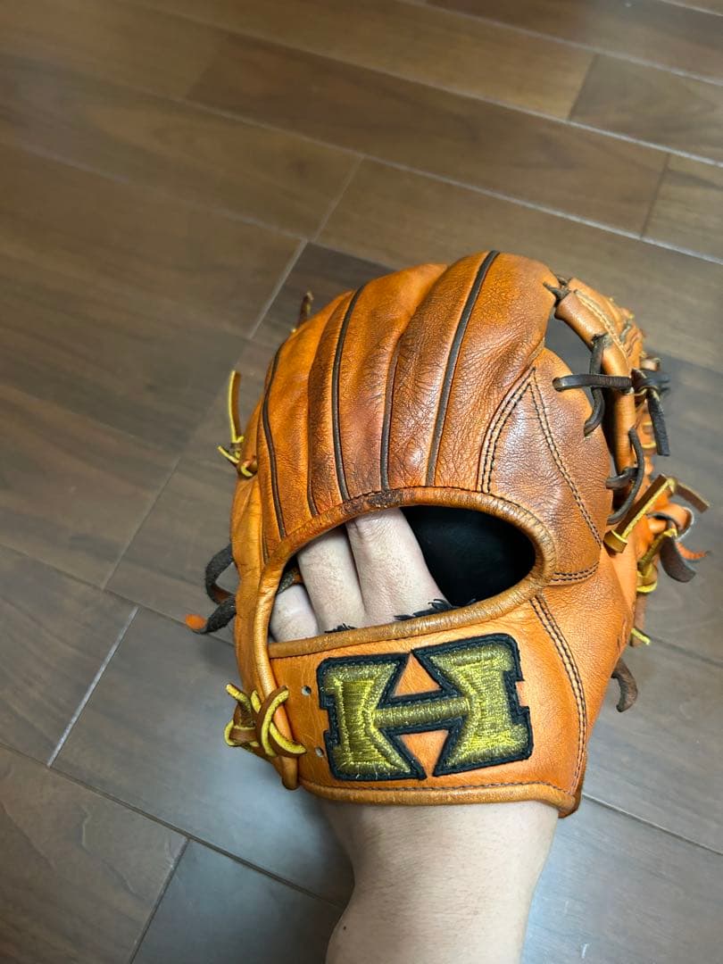 ハイゴールド 軟式用 キャッチャーミット＆内野用グローブ