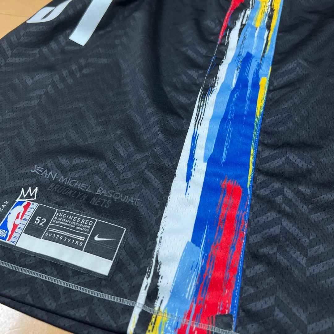 ブルックリン ネッツ ジャージ バスキア ジャレット・アレン NBA Nike