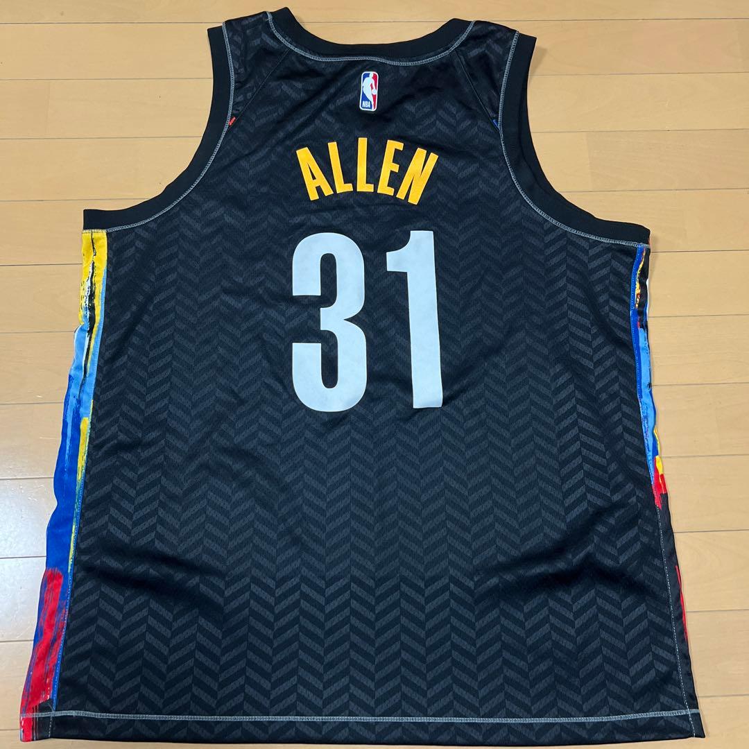 ブルックリン ネッツ ジャージ バスキア ジャレット・アレン NBA Nike