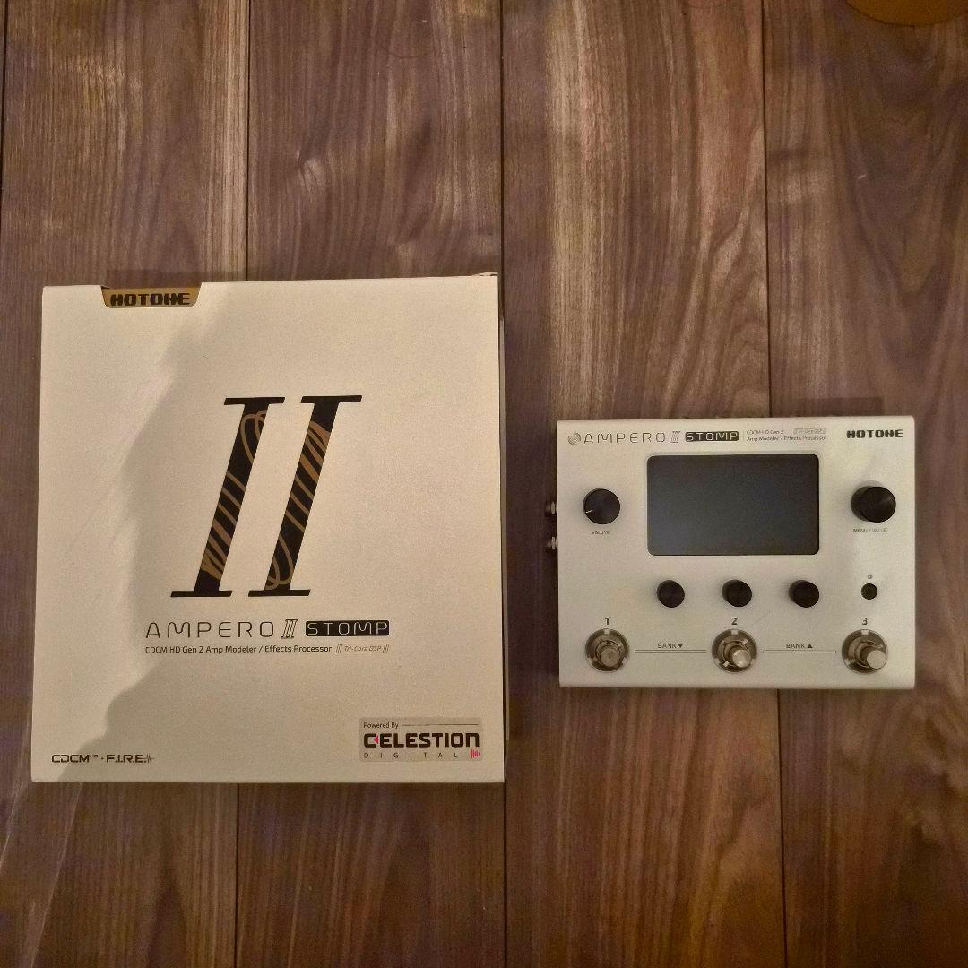 ギター Hotone Ampero II Stomp Ampero Press 25k