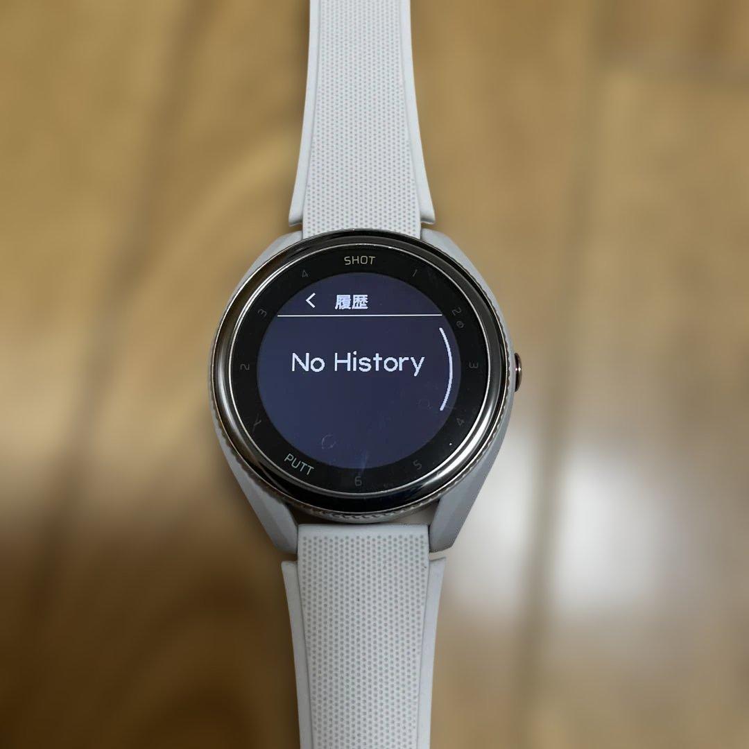 （中古）グレー≪ ボイスキャディ T9 ≫ゴルフ 腕時計型 GPS 距離測定器